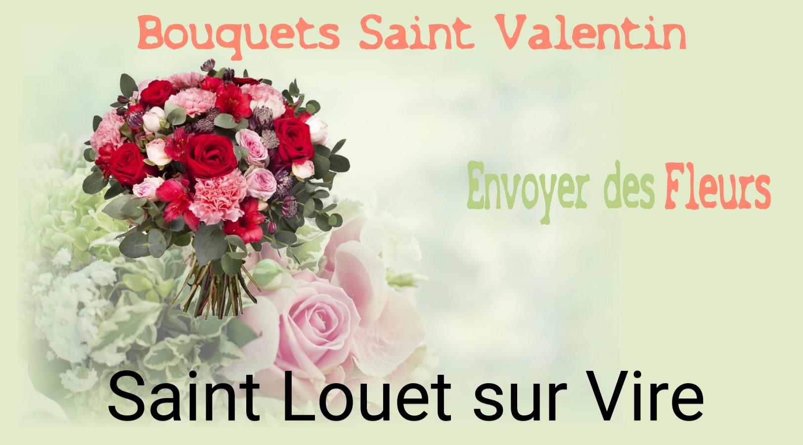 Roses de Saint-Valentin livrées à Saint-Louet-sur-Vire